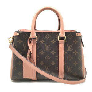 Louis Vuitton Soufflot Bag Monogram Leather Brown Pacheco